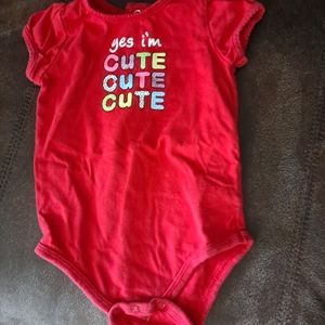 Infant Girl Onsie 3-6m